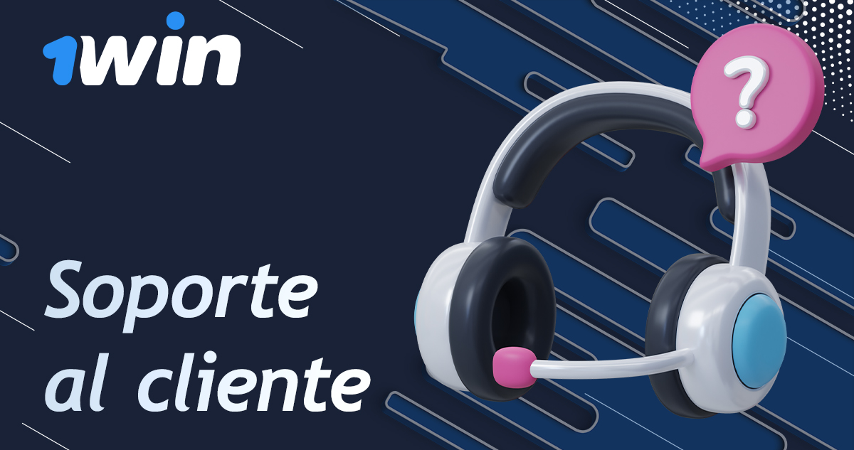 Soporte de 1win en la app móvil de la casa de apuestas
